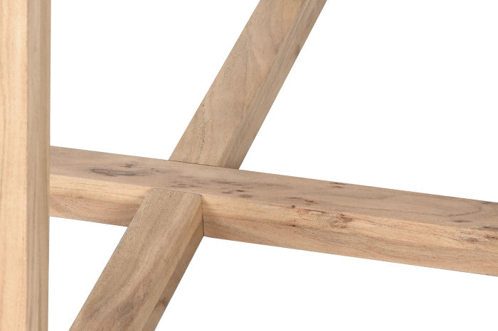 Mesa Redonda Comedor Acacia 115x115x76 – Natural