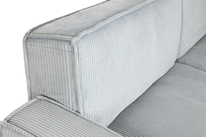 Sofá Cama de Poliéster Pana Verde Menta 230 × 94 × 75 cm