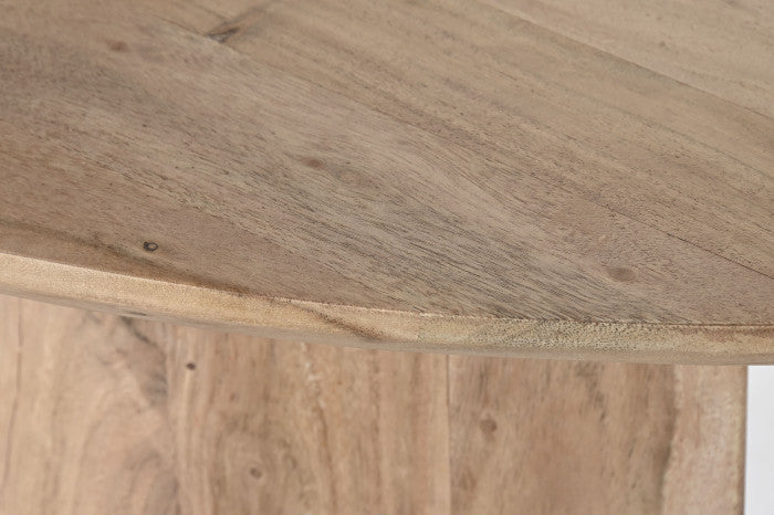 Mesa Comedor Acacia 200x100x75 – Ovalada Natural