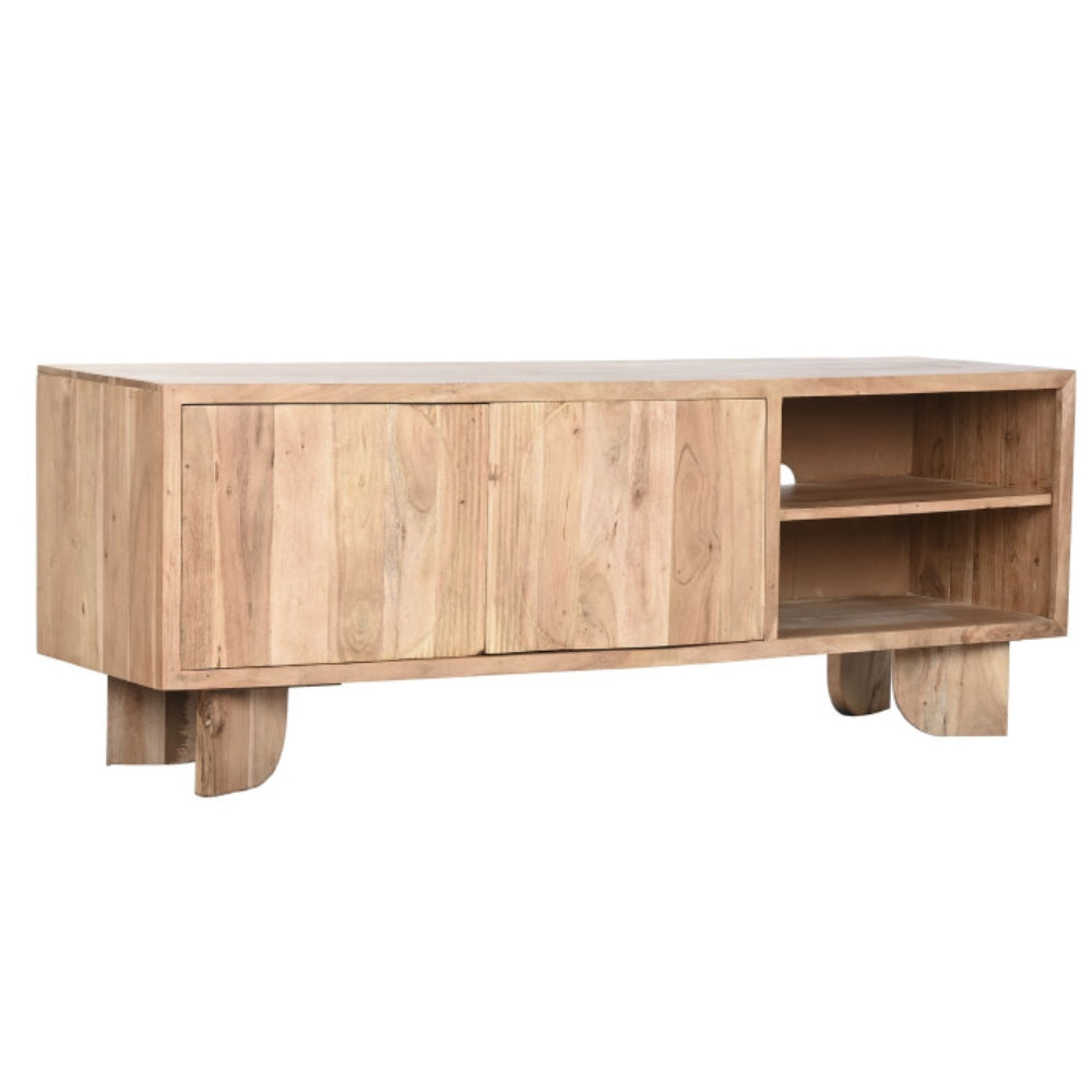 Mueble TV de Acacia 150 × 40,5 × 55 cm