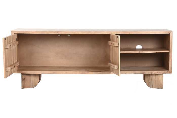 Mueble TV de Acacia 150 × 40,5 × 55 cm
