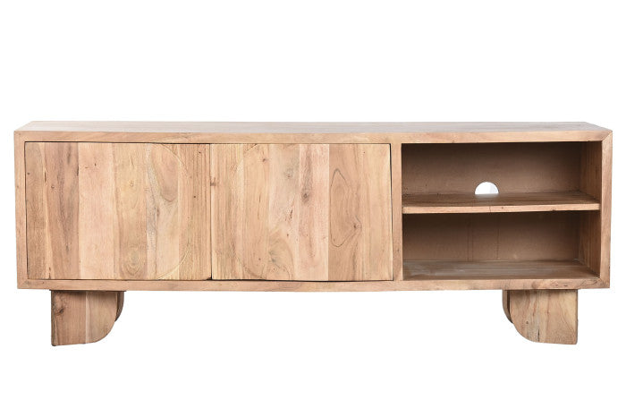 Mueble TV de Acacia 150 × 40,5 × 55 cm