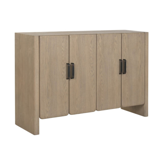 Buffet de Abeto y Metal 120 × 35 × 80 cm