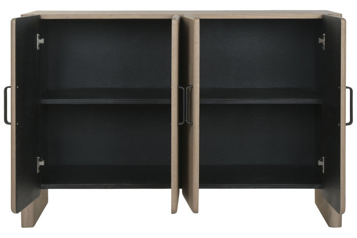 Buffet de Abeto y Metal 120 × 35 × 80 cm