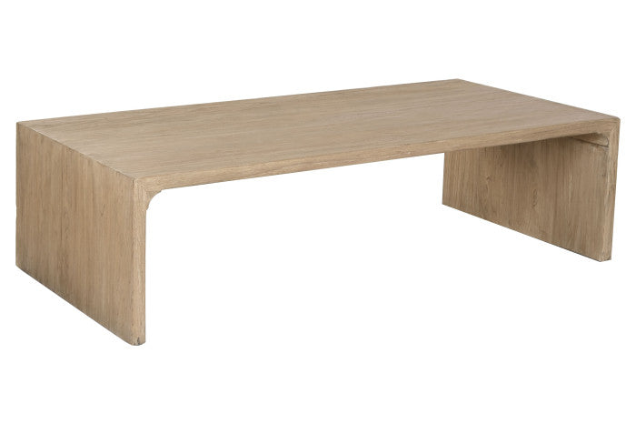 Mesa centro olmo macizo 160x80x44 cm