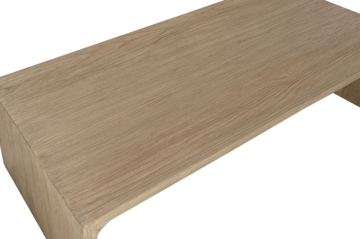 Mesa centro olmo macizo 160x80x44 cm