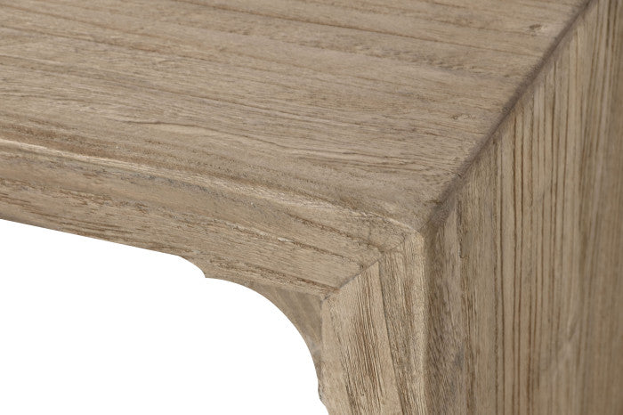 Mesa centro olmo macizo 160x80x44 cm