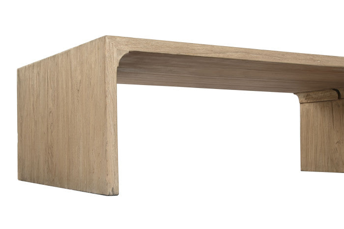 Mesa centro olmo macizo 160x80x44 cm