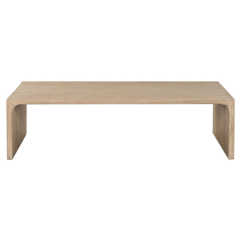 Mesa centro olmo macizo 160x80x44 cm