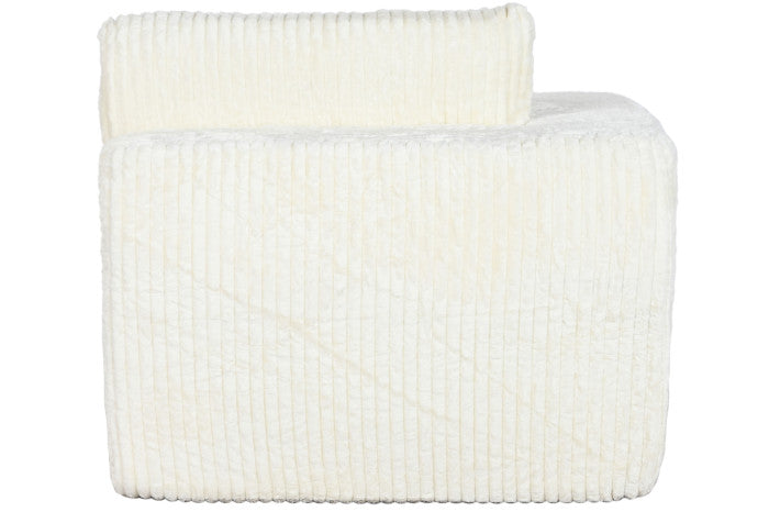 Sofá Poliéster 220x158x91 Modular Pana Crema