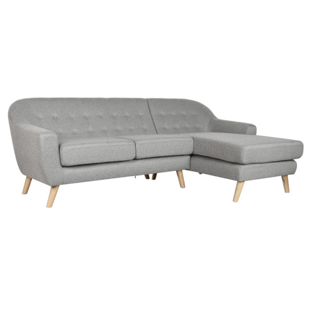 Sofá Poliéster Rubberwood 226x144x84 ChaiseLongue