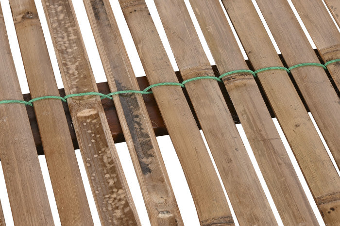 Cama de Bambú y Ratán Natural para Colchón 180x200