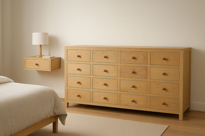 Cómoda mindi 170x40x88 natural