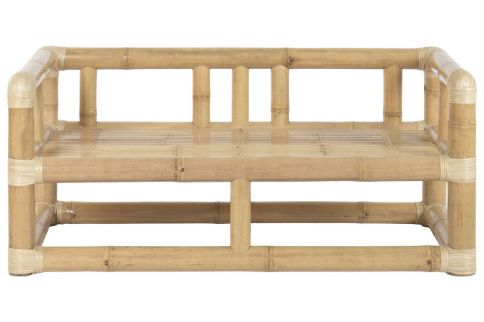 Sofa Set 4 Bambú Ratán 135x70x80