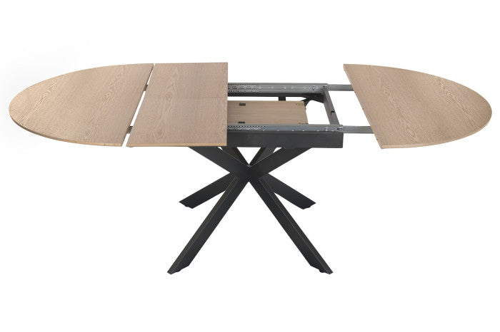 Mesa Comedor Metal MDF 120x120x75 – Extensible hasta 200 cm