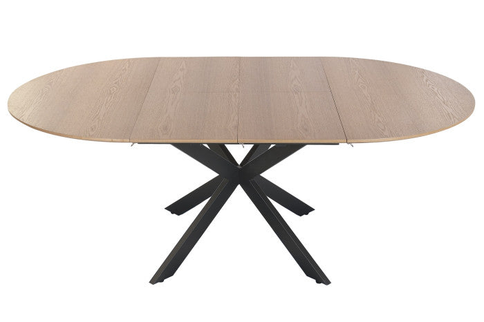 Mesa Comedor Metal MDF 120x120x75 – Extensible hasta 200 cm