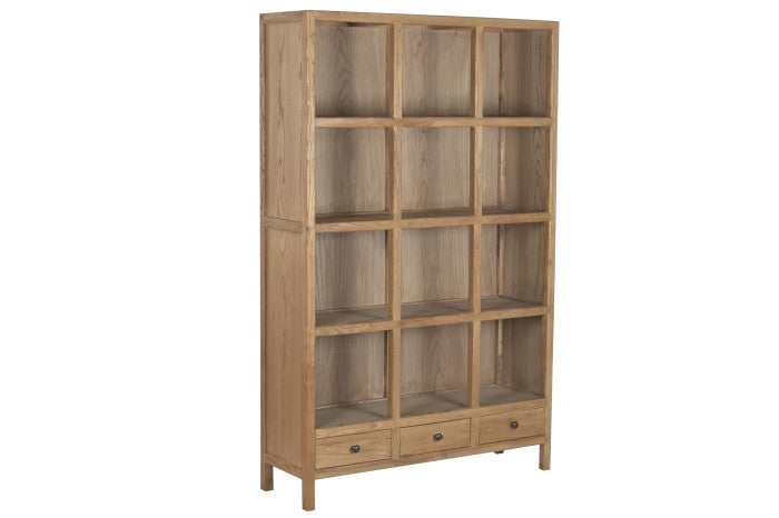 Estantería de Madera Reciclada Olmo – 120 x 38 x 190 cm