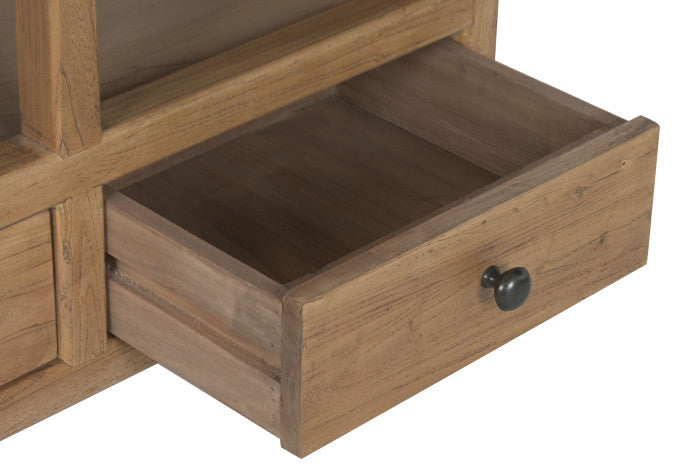 Estantería de Madera Reciclada Olmo – 120 x 38 x 190 cm