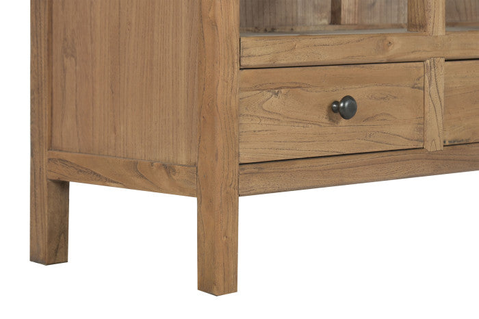 Estantería de Madera Reciclada Olmo – 120 x 38 x 190 cm