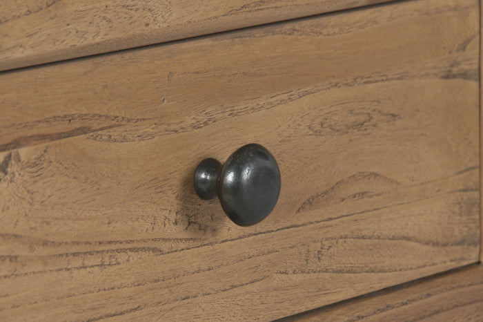 Estantería de Madera Reciclada Olmo – 120 x 38 x 190 cm