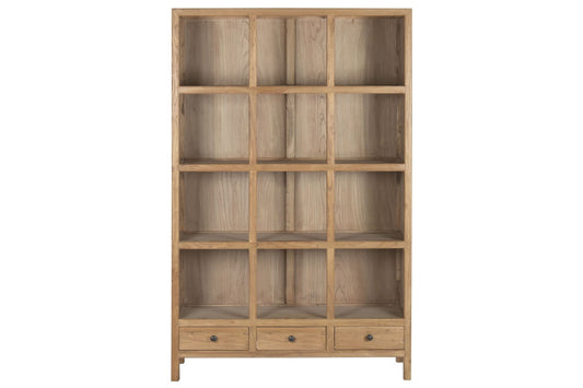 Estantería de Madera Reciclada Olmo – 120 x 38 x 190 cm