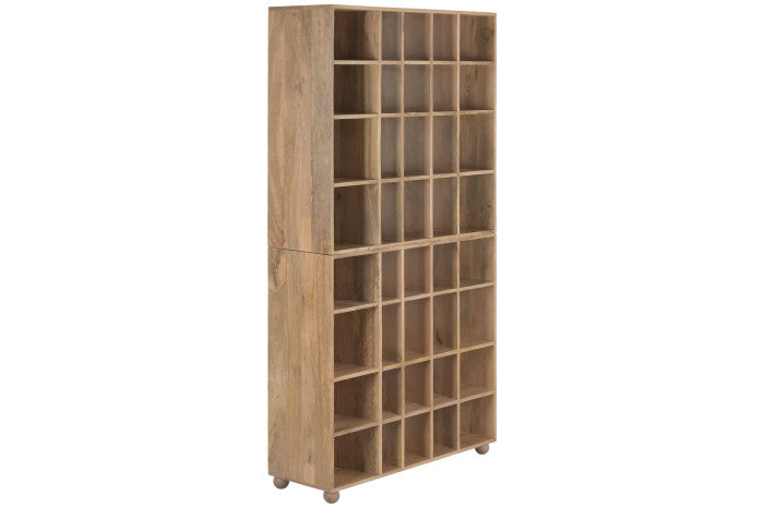 Estantería de Mango Marrón – 100 x 35 x 195 cm