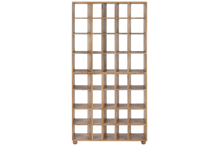 Estantería de Mango Marrón – 100 x 35 x 195 cm
