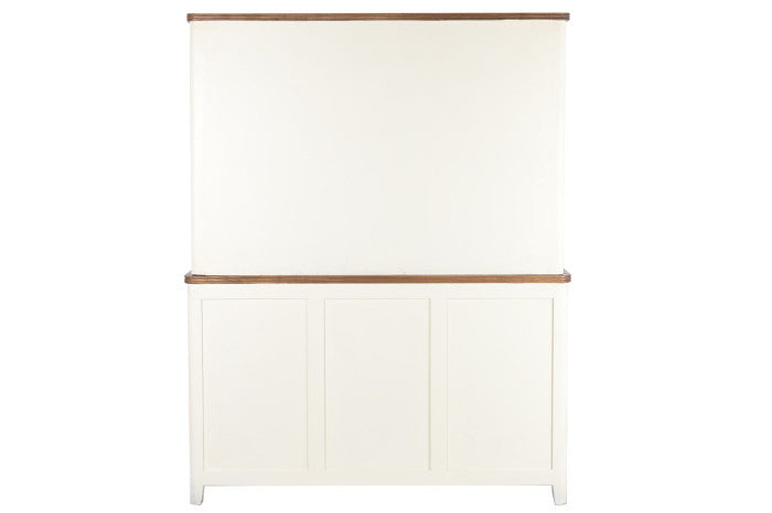 Vitrina Mango MDF 150x45x190 cm Crema