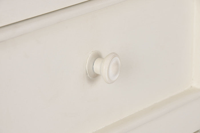 Vitrina Mango MDF 150x45x190 cm Crema