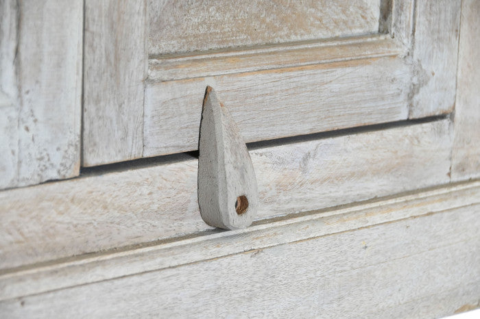 Vitrina Mango 135x50x210 cm 4 Puertas Decapé Blanco