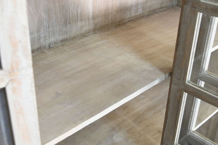 Vitrina Mango 135x50x210 cm 4 Puertas Decapé Blanco