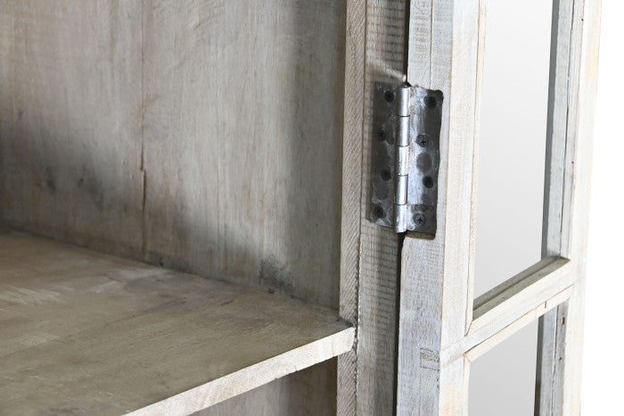 Vitrina Mango 135x50x210 cm 4 Puertas Decapé Blanco