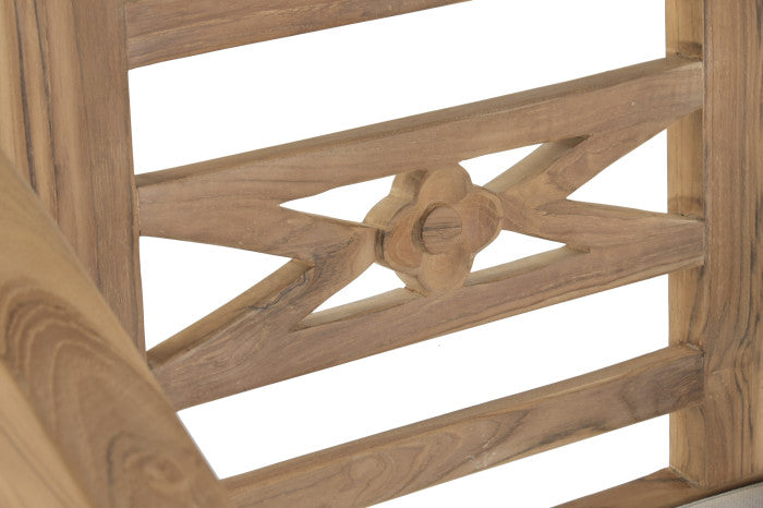 Sillón Teca con Cojín 70x75x76 cm