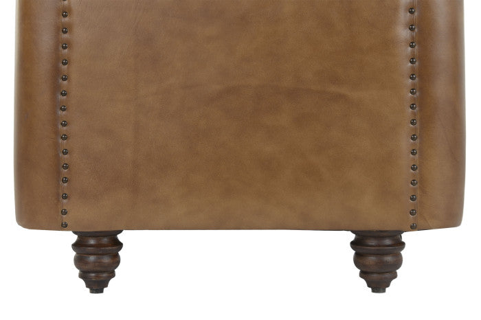 Sillón Piel Chester Cuero Envejecido 84x77x79 cm