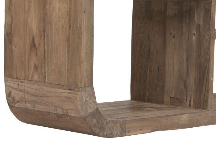 Estantería de Teca Reciclada – 140 x 30 x 220 cm – Natural