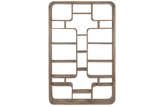 Estantería de Teca Reciclada – 140 x 30 x 220 cm – Natural