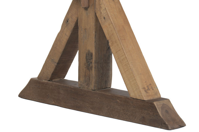 Mesa de Comedor de Madera Reciclada 180x90x76 cm – Natural