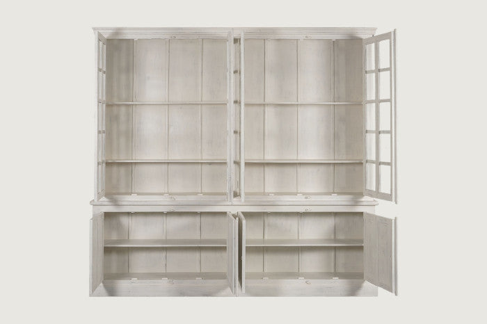 Vitrina Teca & Mango XXL – 270x43x244 cm – Dos Cuerpos