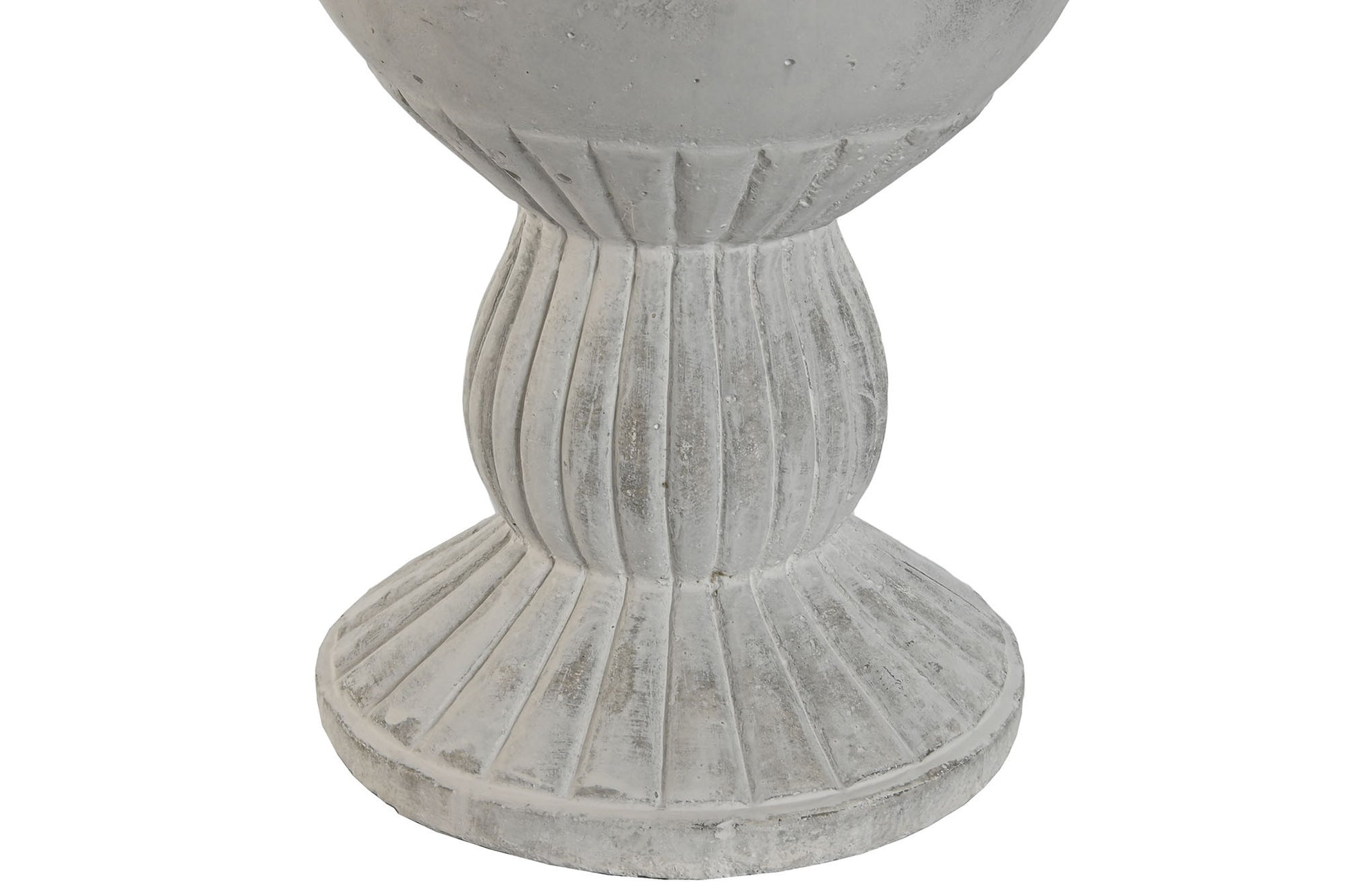 Macetero ceramica cara c/patas 10cm