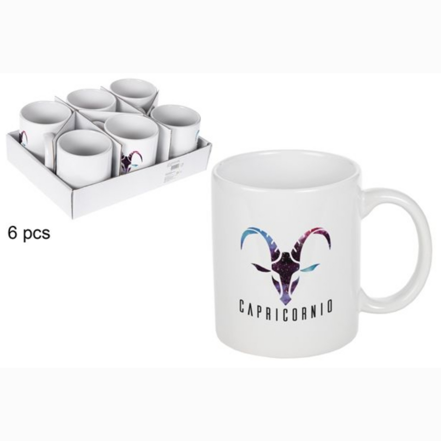 Taza blanca Virgo