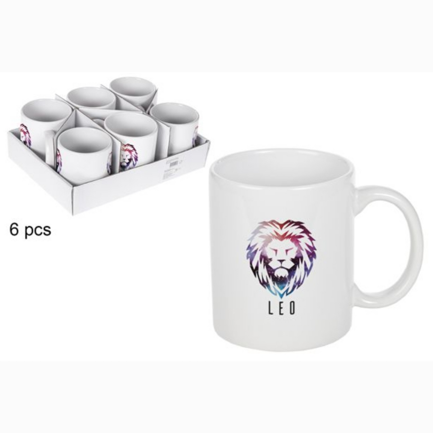 Taza blanca Virgo