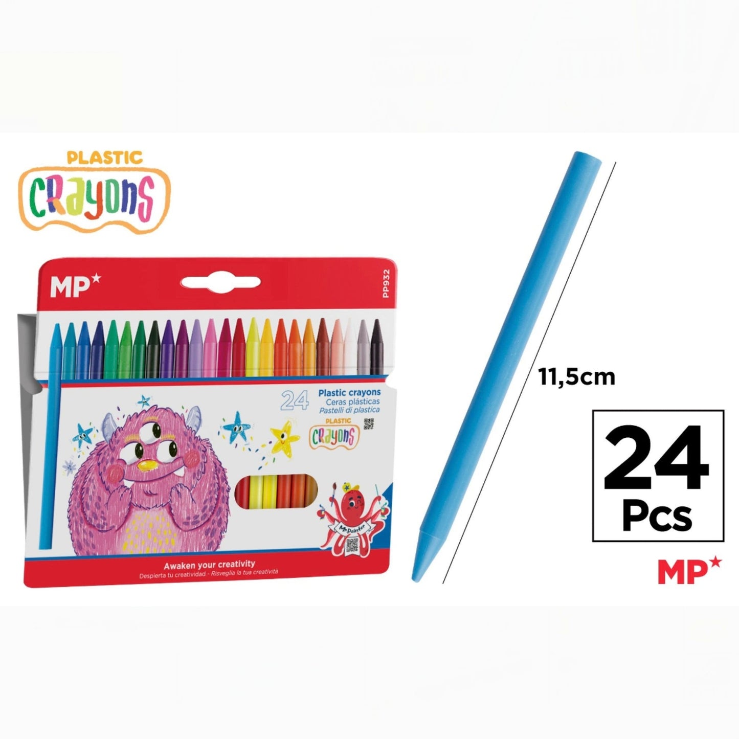 Cera colores 24pcs