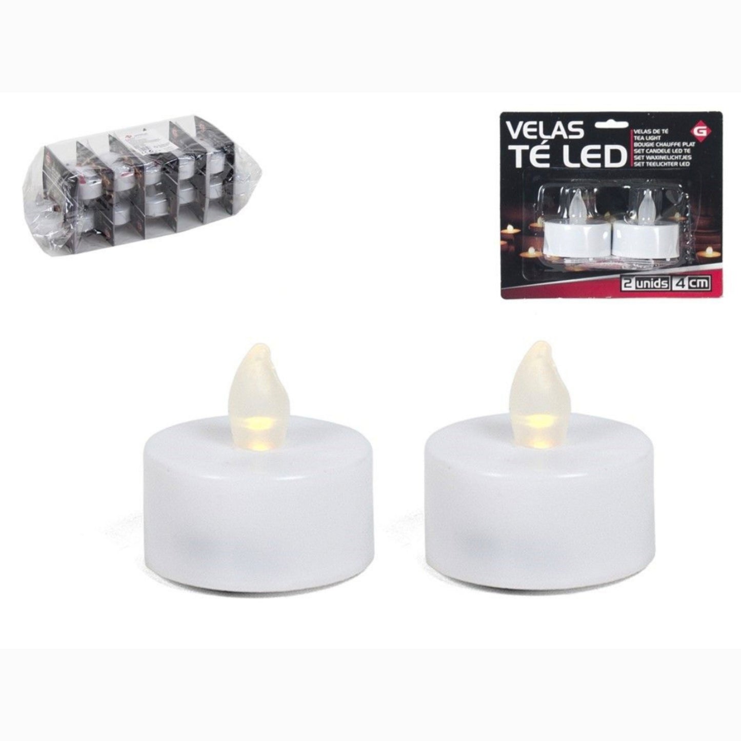 Vela de led 2pcs