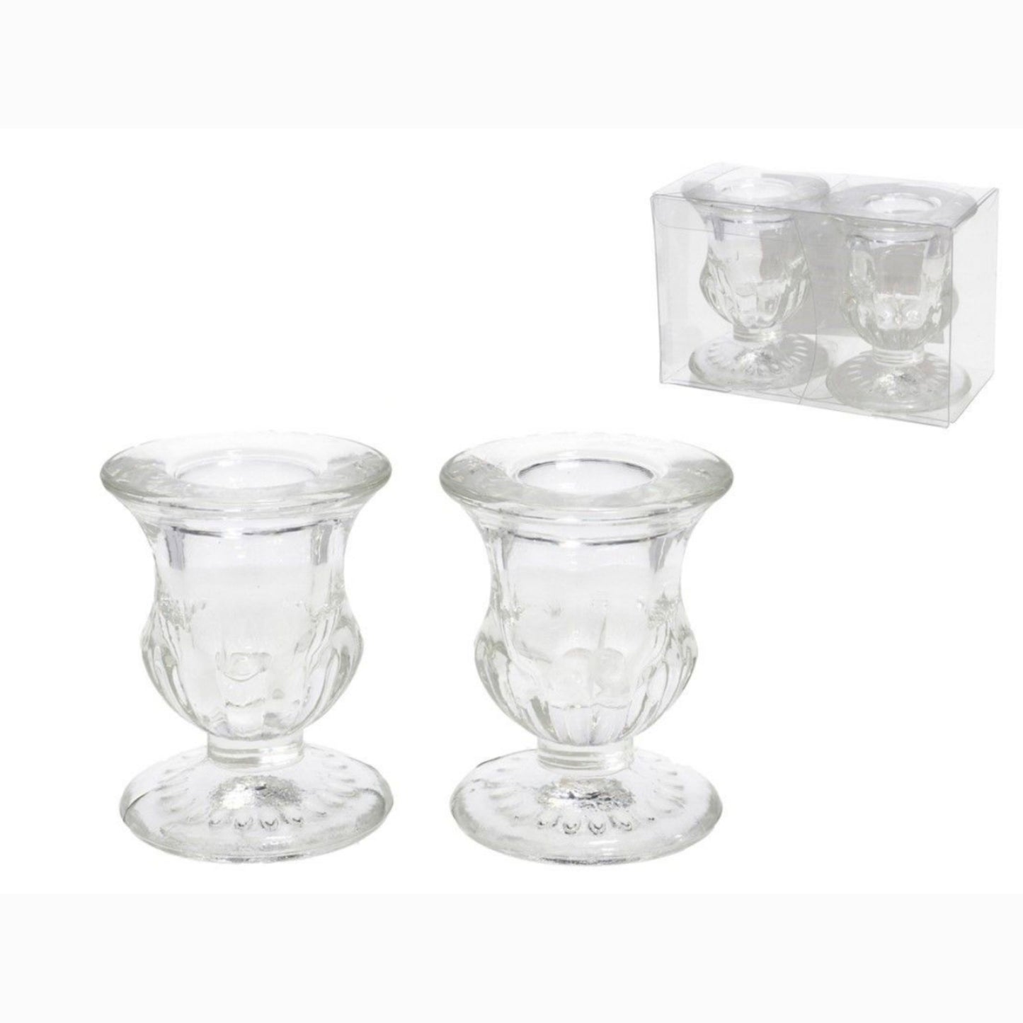 Candeladros cristal Ø5*6cm