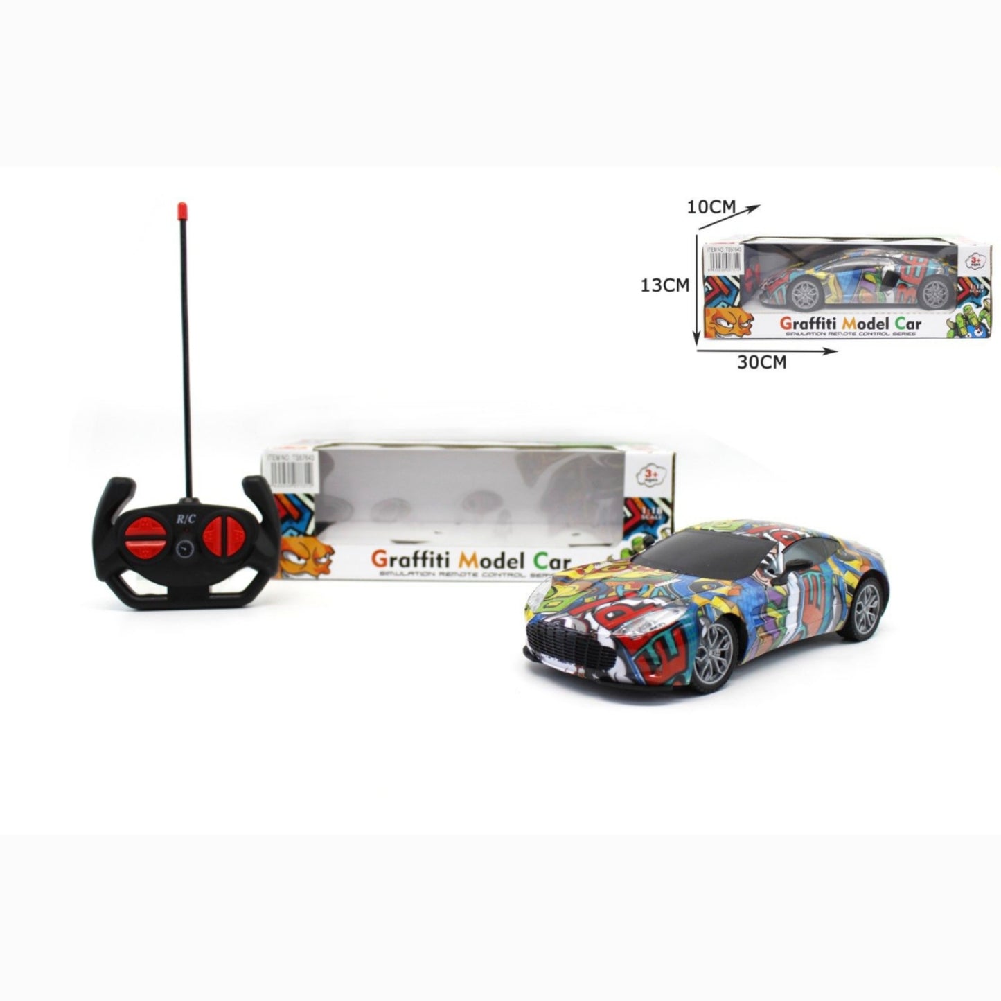 Coche radio control 30*13*10cm