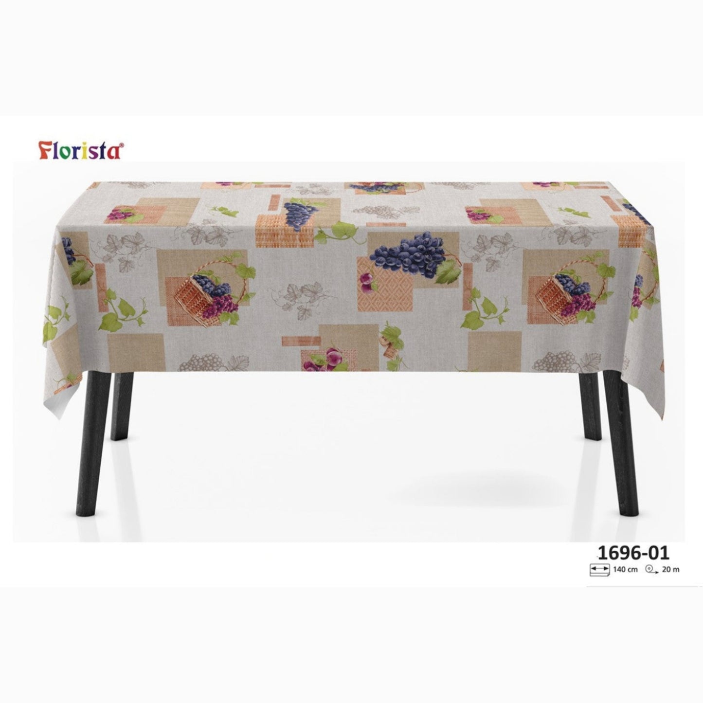 Mantel hule Florista 140cm (ancho)