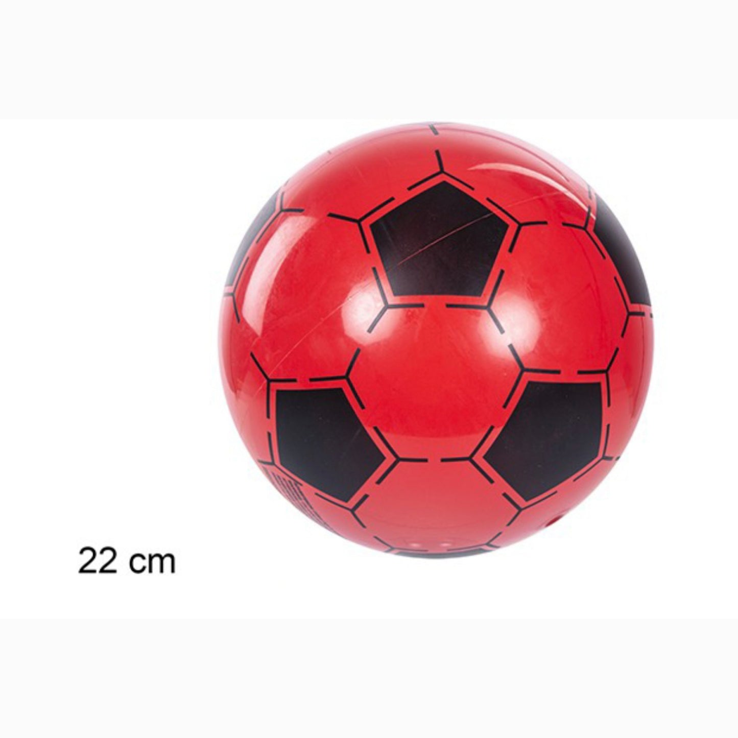 Balón hinchado plástico 22cm