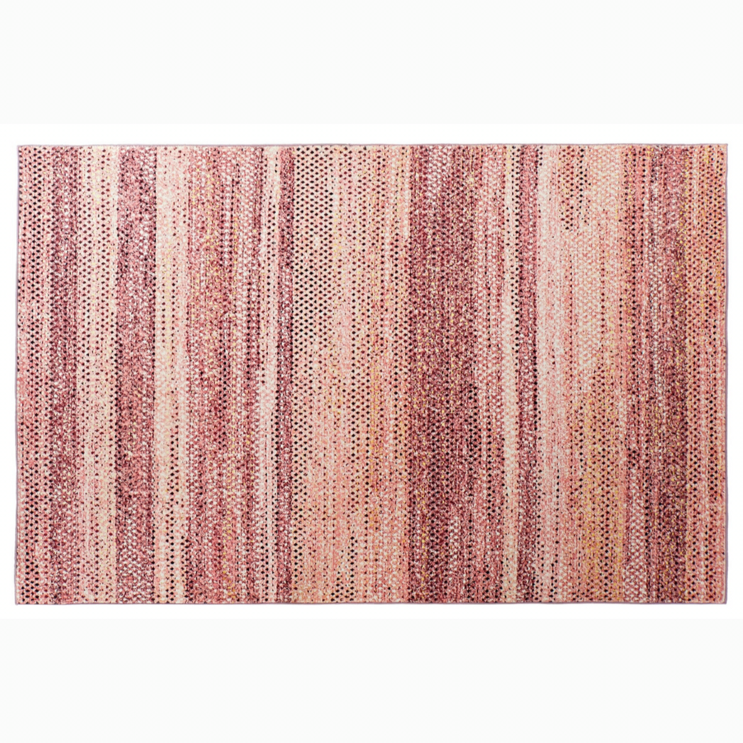 Alfombra poliester 200*290*0.7cm 600gsm rosa