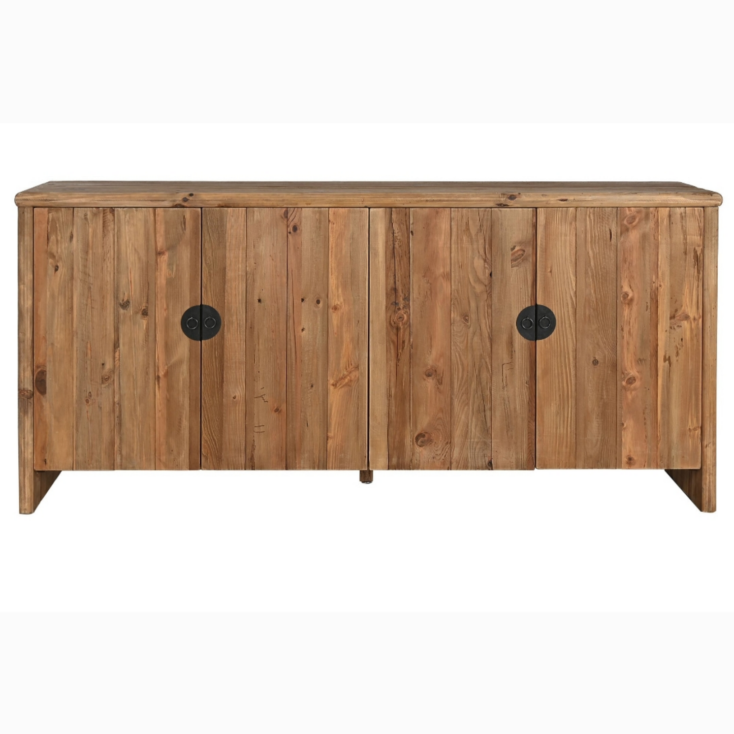 Buffet madera reciclada pino 190*45*90cm marron