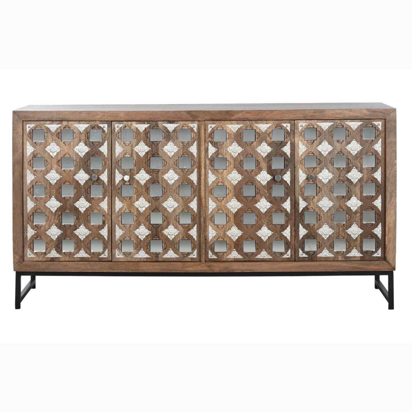 Buffet mango espejo 150*38*80cm marron